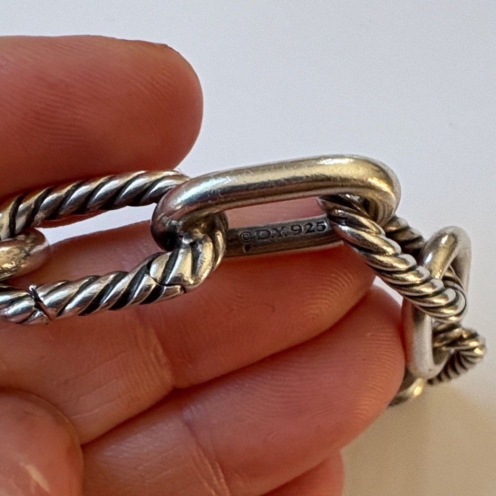 David Yurman Silver Bracelet